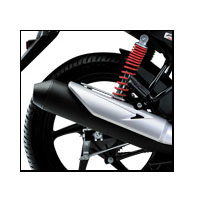Honda CBF Stunner PGM FI Silencer View Honda CBF Stunner PGM FI Silencer View