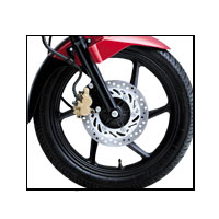 Honda CBF Stunner PGM FI Wheels And Tyre View