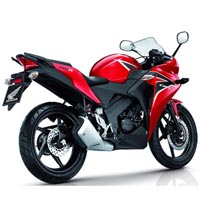 Honda CBR 150R Rear Cross Side View