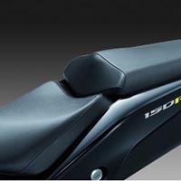 Honda CBR 150R Seat View