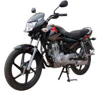 Honda Shine Spoke Front Cross Side View