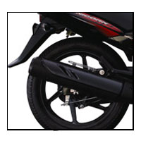 Honda Unicorn Alloy Silencer View