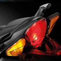 Honda VFR1200F Back Light View