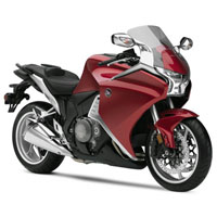 Honda VFR1200F Front Cross Side View