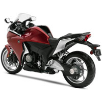 Honda VFR1200F Rear Cross Side View