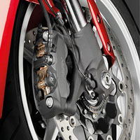 Honda VFR1200F Wheels And Tyre View