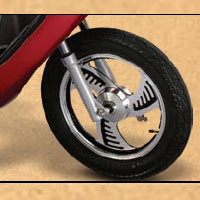 Indus Yo ElectronER Wheels And Tyre View Indus Yo ElectronER Wheels And Tyre View