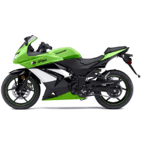 Kawasaki Ninja 250R Left View