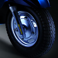 Mahindra Rodeo Wheels And Tyre View