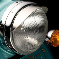 Royal Enfield Bullet Classic Head Light View