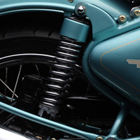Royal Enfield Bullet Classic shocker view Picture Royal Enfield Bullet Classic shocker view Picture