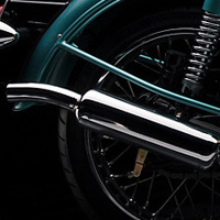Royal Enfield Bullet Classic Silencer View