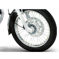 Royal Enfield Bullet Electra 5S Wheels And Tyre View