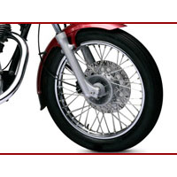 Royal Enfield Thunderbird TwinSpark Wheels And Tyre View
