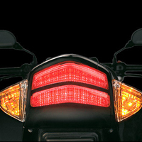 Suzuki GS150R Back Light View Suzuki GS150R Back Light View