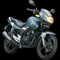 Suzuki GS150R Front Cross Side View Suzuki GS150R Front Cross Side View