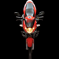 Suzuki GS150R Front View Suzuki GS150R Front View