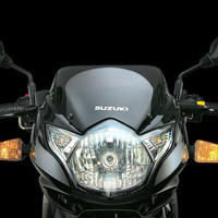 Suzuki GS150R Head Light View Suzuki GS150R Head Light View