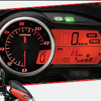 Suzuki GS150R Speedometer View
