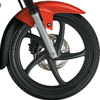 Suzuki GS150R Wheels And Tyre View