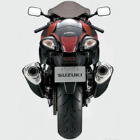 Suzuki Hayabusa 1300 Back View
