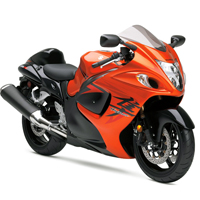 Suzuki Hayabusa 1300 Front Cross Side View