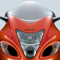 Suzuki Hayabusa 1300 Head Light View