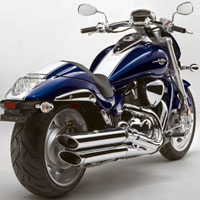 Suzuki Intruder M1800R  Rear Cross Side View