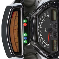 Suzuki Intruder M1800R  Speedometer View