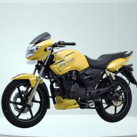 TVS Apache RTR 160 Front Cross Side View TVS Apache RTR 160 Front Cross Side View