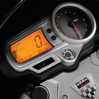 TVS Apache RTR 160 Speedometer View TVS Apache RTR 160 Speedometer View