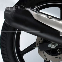 TVS Apache RTR160 Kick Start Silencer View TVS Apache RTR160 Kick Start Silencer View