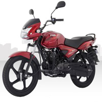 TVS Jive Front Cross Side View