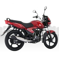 TVS Jive Rear Cross Side View