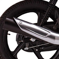 TVS Jive Silencer View