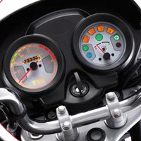 TVS Jive Speedometer View