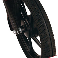 TVS Jive Wheel Base View