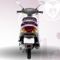 TVS Scooty Pep+ Back View