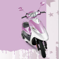 TVS Scooty Pep+ Different Colour View 1