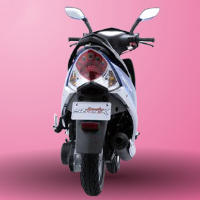 TVS Scooty Streak Back View