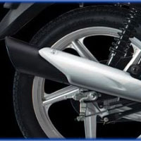 TVS Star Sport Silencer View