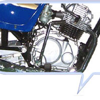 TVS Star  Engine View
