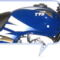 TVS Star  Oil Tank View