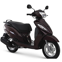 TVS Wego Front Cross Side View