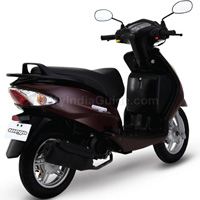 TVS Wego Rear Cross Side View