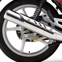 Yamaha ALBA Alloy Silencer View