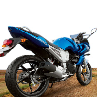 Yamaha Fazer  Rear Cross Side View
