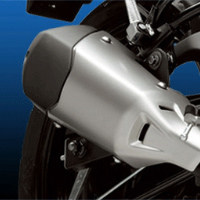 Yamaha Fazer  Silencer View