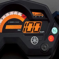 Yamaha Fazer  Speedometer View
