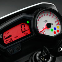 Yamaha FZ 1 Speedometer View Yamaha FZ 1 Speedometer View